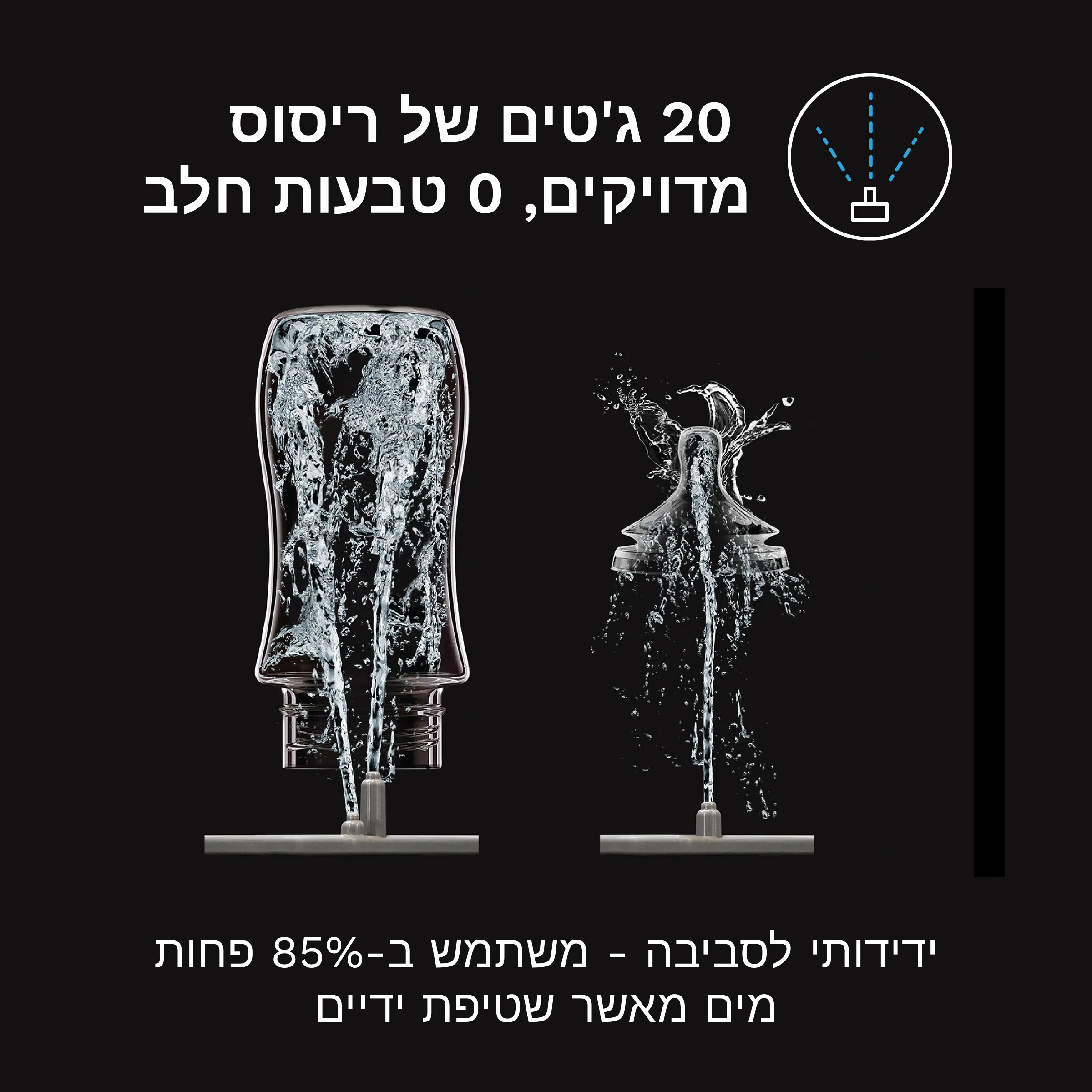 bottle washer pro שוטף,מחטא ומייבש בקבוקים - Image 7