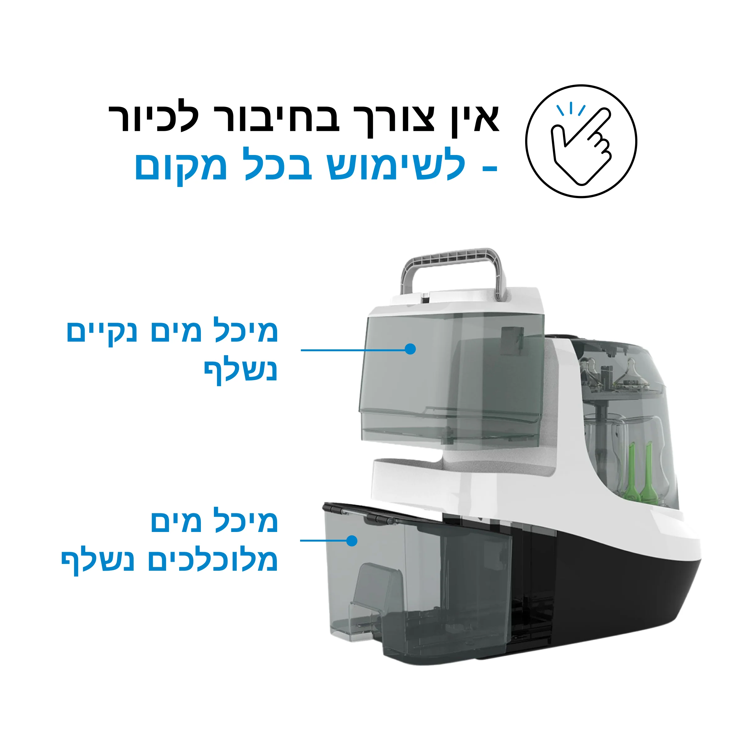 bottle washer pro שוטף,מחטא ומייבש בקבוקים - Image 8
