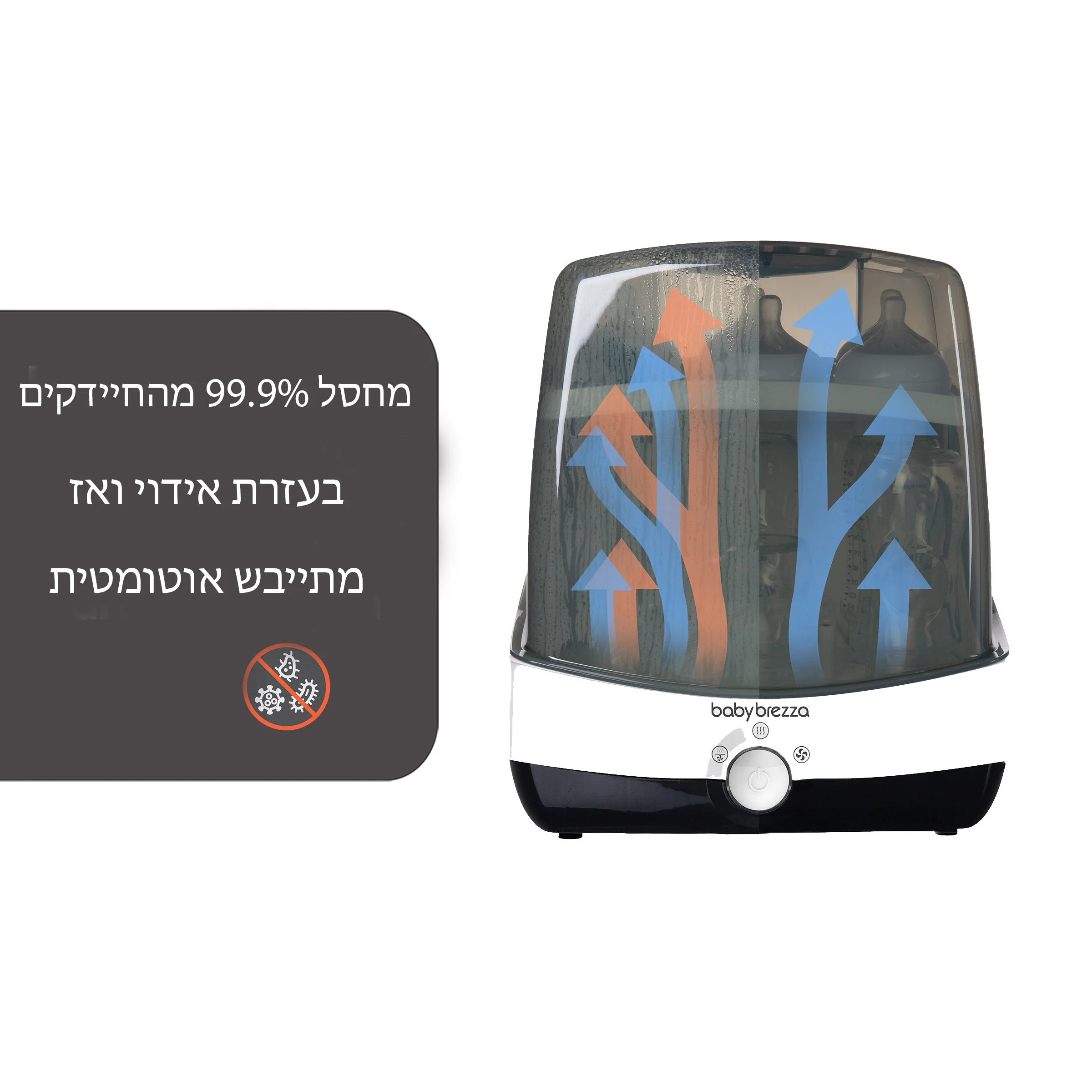 SuperFast Sterilizer Dryer מחטא ומייבש בקבוקים ב10 דק - Image 6